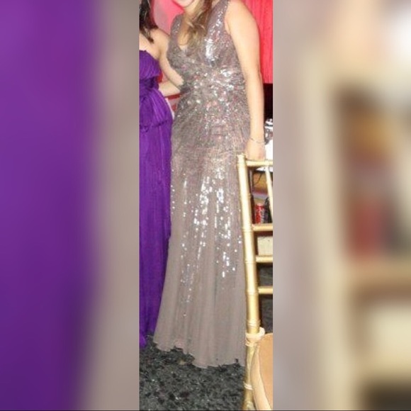 Alberto Makali beaded evening gown - Picture 2 of 3